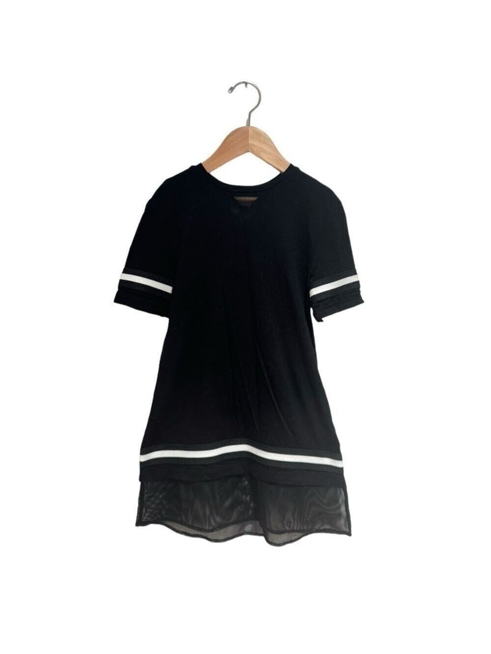 OMAMIMINI black & white lightweight a-line dress - size 2
